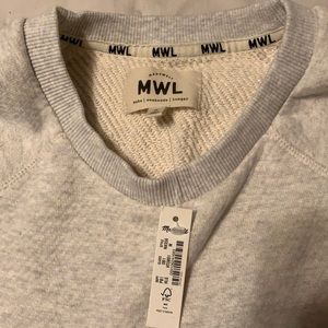 Madewell Crop Sweatshirt